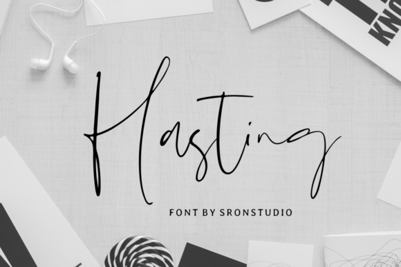 Bringing Warmth to Your Designs with the Hasting Handwritten Font