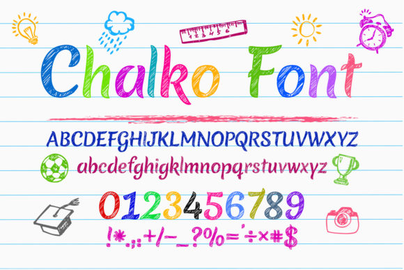 Chalko: A Practical Evaluation of the Handwritten Sketch Font
