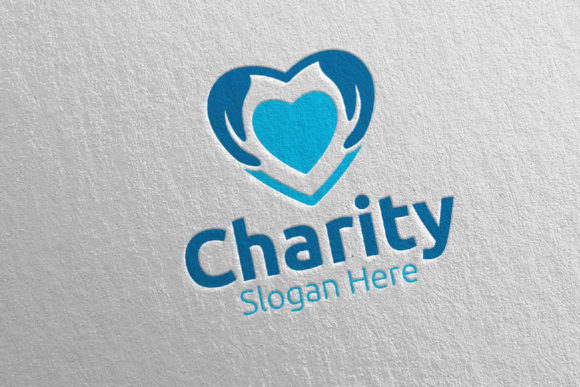 Charity Hand Love Logo Design 74: A Practical Evaluation for Non-Profit Branding