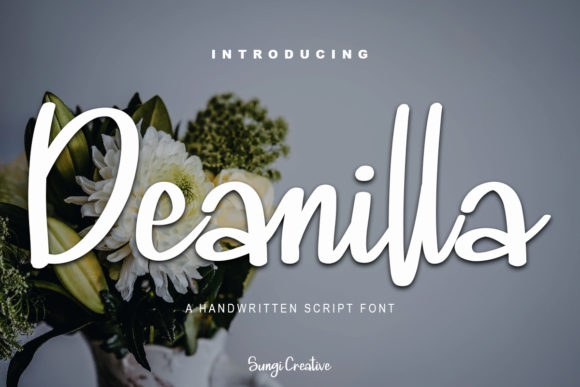 Deanilla: The Handwritten Font That Elevates Your Creative Projects