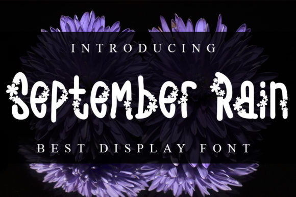 Embracing the Gentle Touch of September Rain: A Guide to Delicate Typography