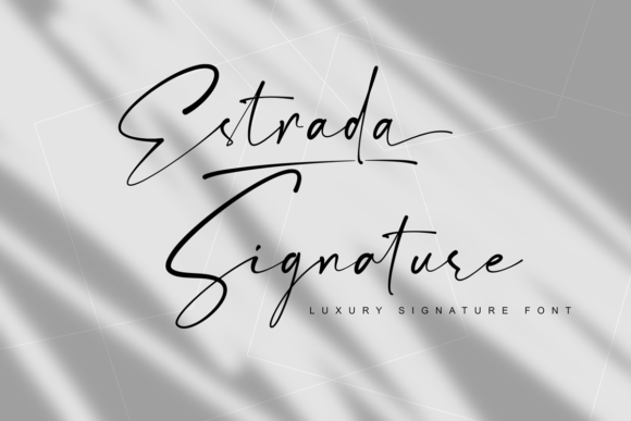 Estrada Signature: Elevate Your Brand with Timeless Handwritten Elegance