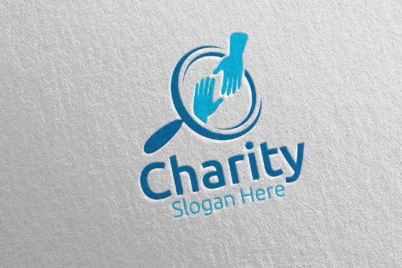 Find Charity Hand Love Logo Design 66 for Nonprofits