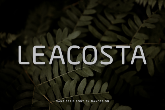 Leacosta: The Modern Typography Choice for Versatile Design Projects