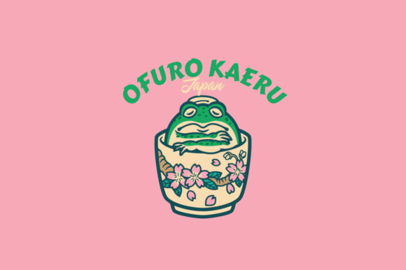 Ofuro Kaeru Logo Template: Elevate Your Brand Identity with a Timeless Symbol