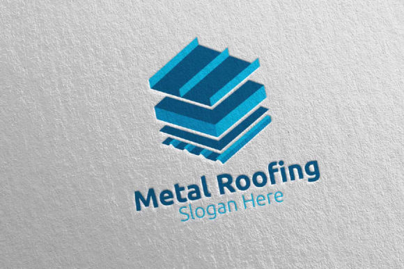 Real Estate Metal Roofing Logo 16: Elevate Your Brand Identity