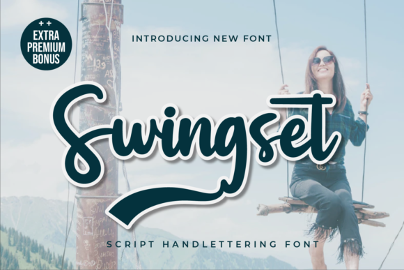Swingset: The Handwritten Font That Elevates Your Design