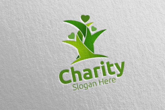 Tree Charity Hand Love Logo Design 79: A Comprehensive Evaluation for Non-Profits